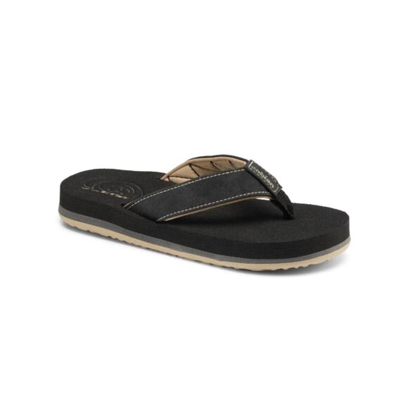 Cobian Kid’s Floater 2™ Jr. Soft and Comfortable Flip‑Flops - Black - Picture 4 of 5